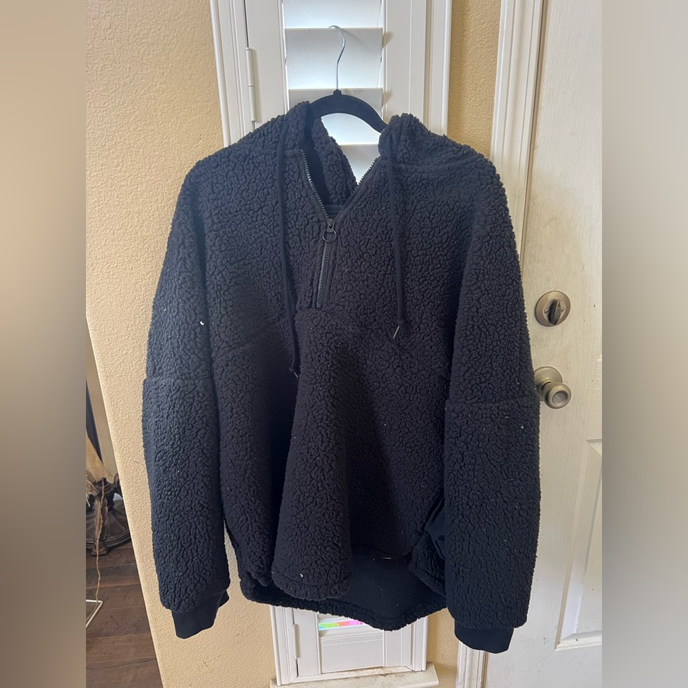 VS Pink Sherpa hoodie